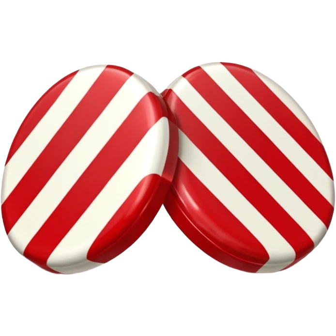 Peppermint hard candy  emoji