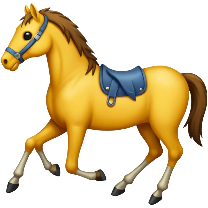 A dead horse being beat  emoji