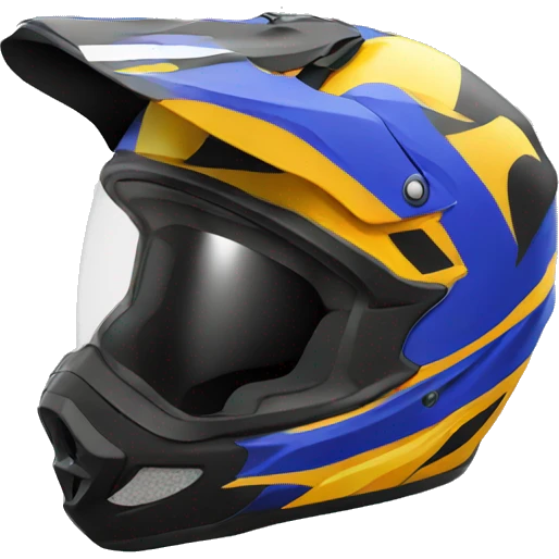 motocross helmet emoji