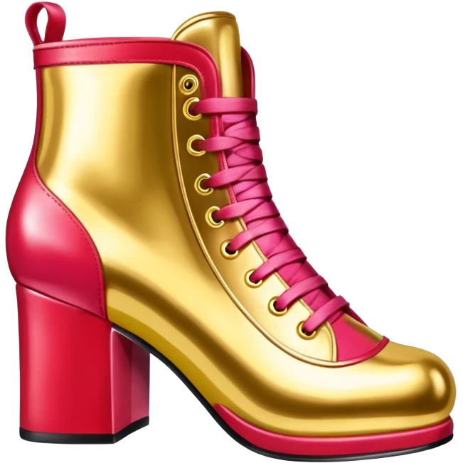 Moschino spam can design shoe art emoji
