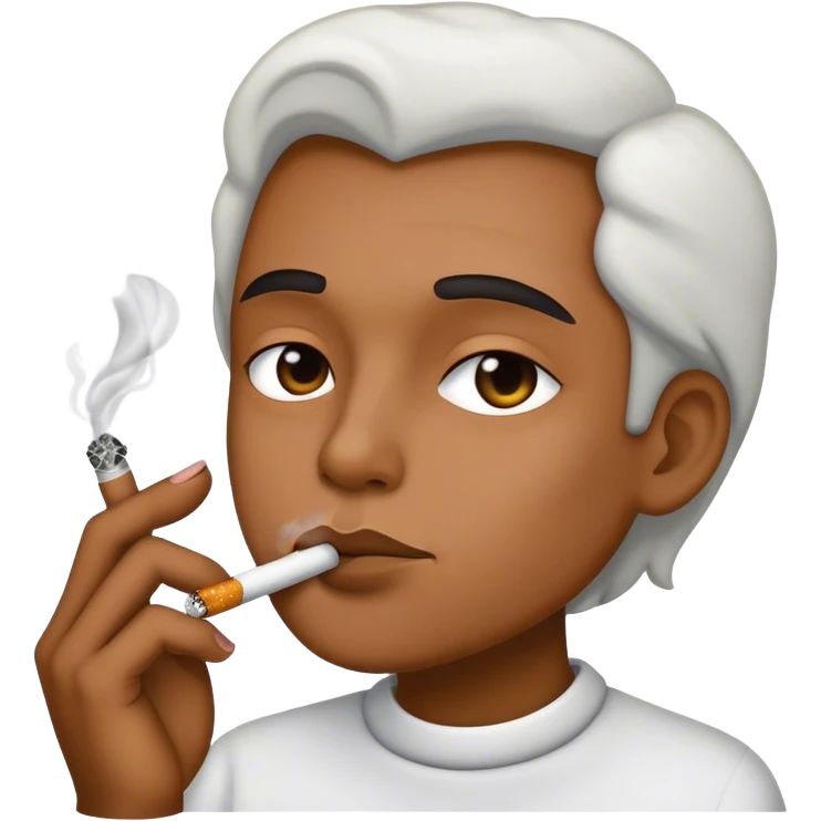 Person smoking emoji