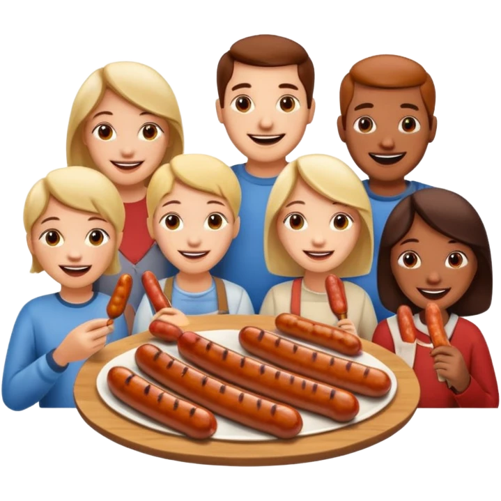 sausage eaters emoji