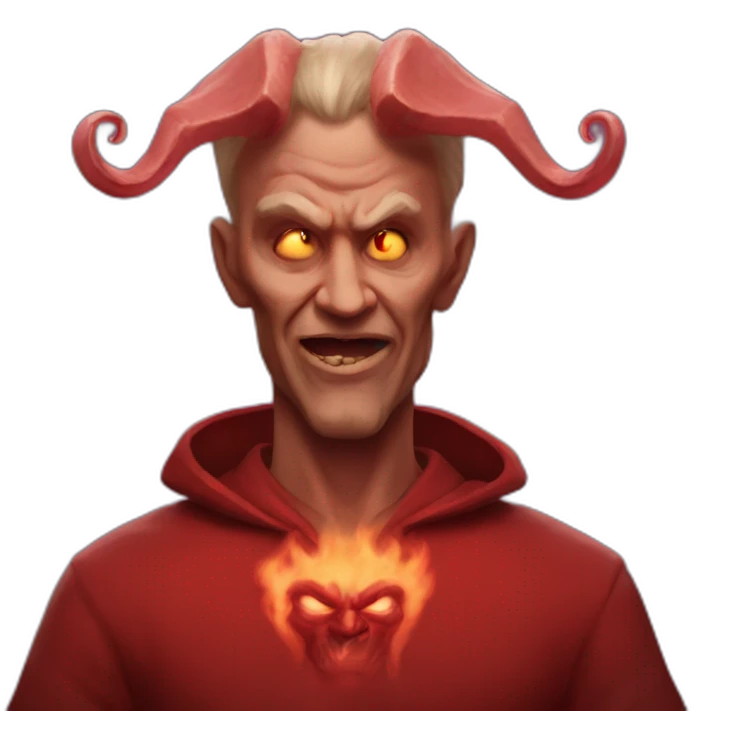 realistic satan emoji