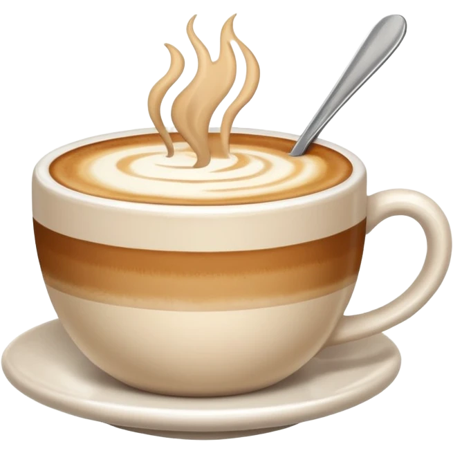 a cup of latte emoji