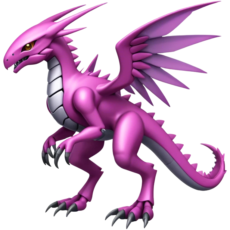  Cool Edgy Shiny Ethereal Legendary Digimon-Genesect-Palkia-hybrid full body emoji