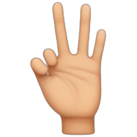 arabic finger emoji