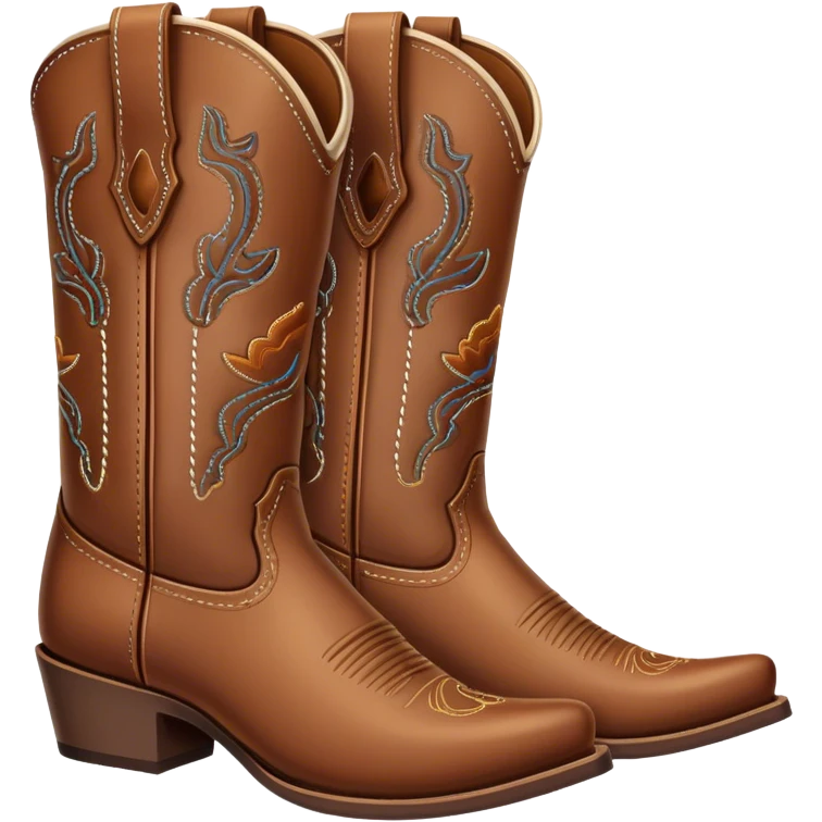 Cowboy boots emoji