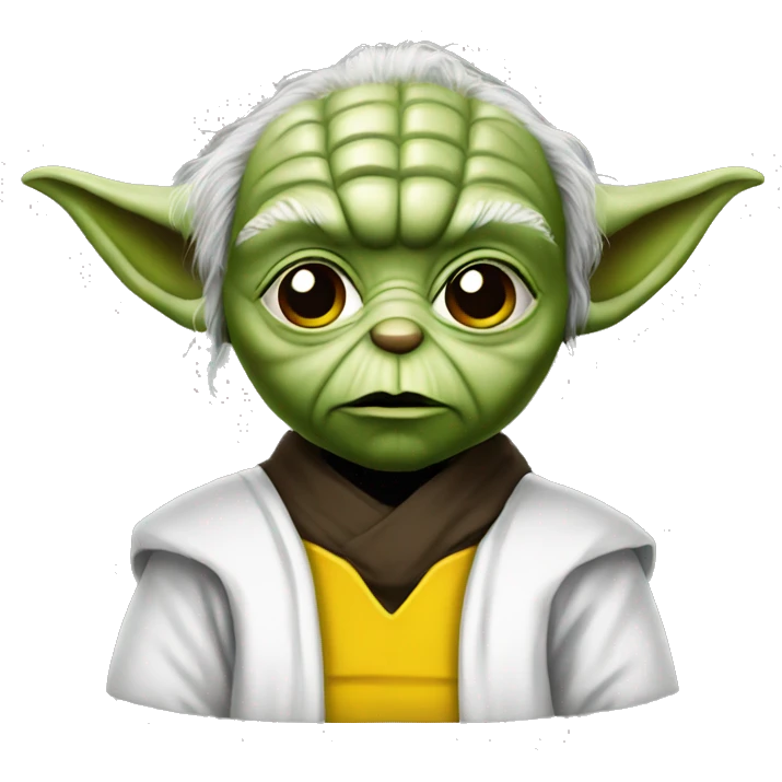 Yoda wearing Steelers uniform emoji