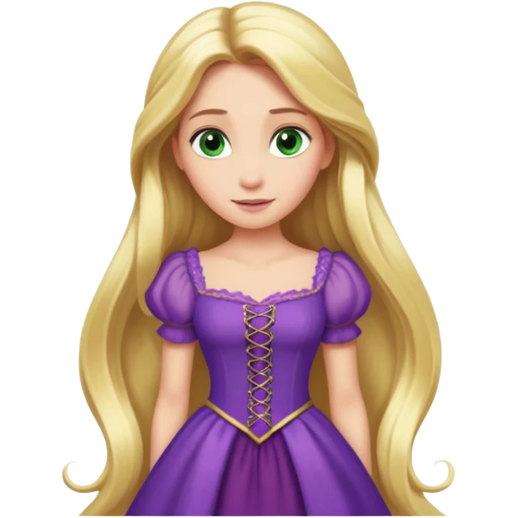 rapunzel emoji