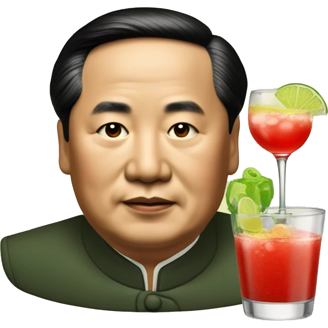 Mao Zedong with Margarita emoji