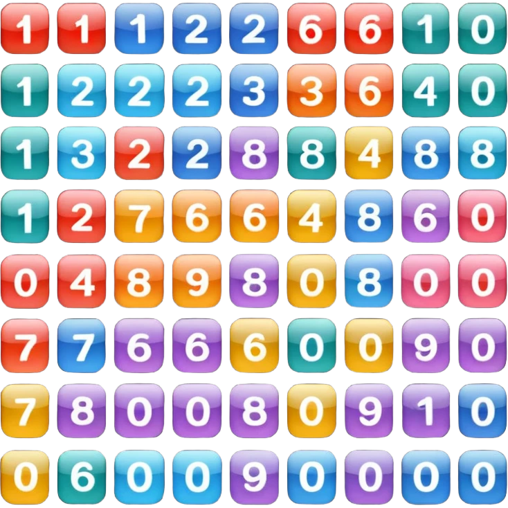 1 to 100
numbers emoji