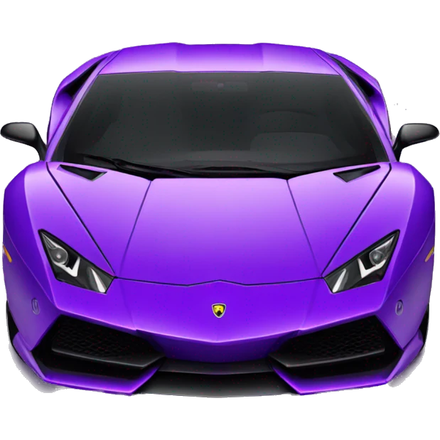Purple Lamborghini  emoji