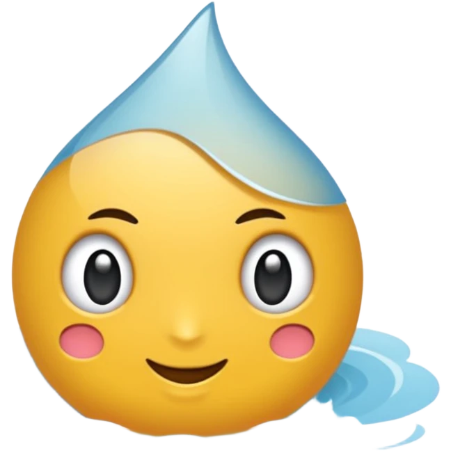 Beyaz saçlı beyaz tenli uzun ve düz saçlı bir kız emoji