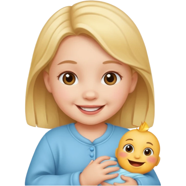 Baby girl emoji