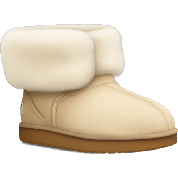 UGG slippers  emoji