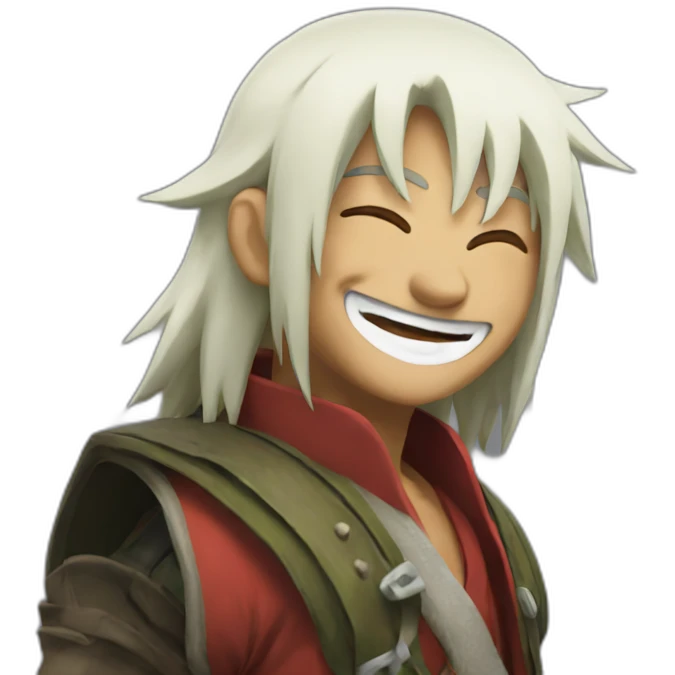 Jiraiya laughing  emoji