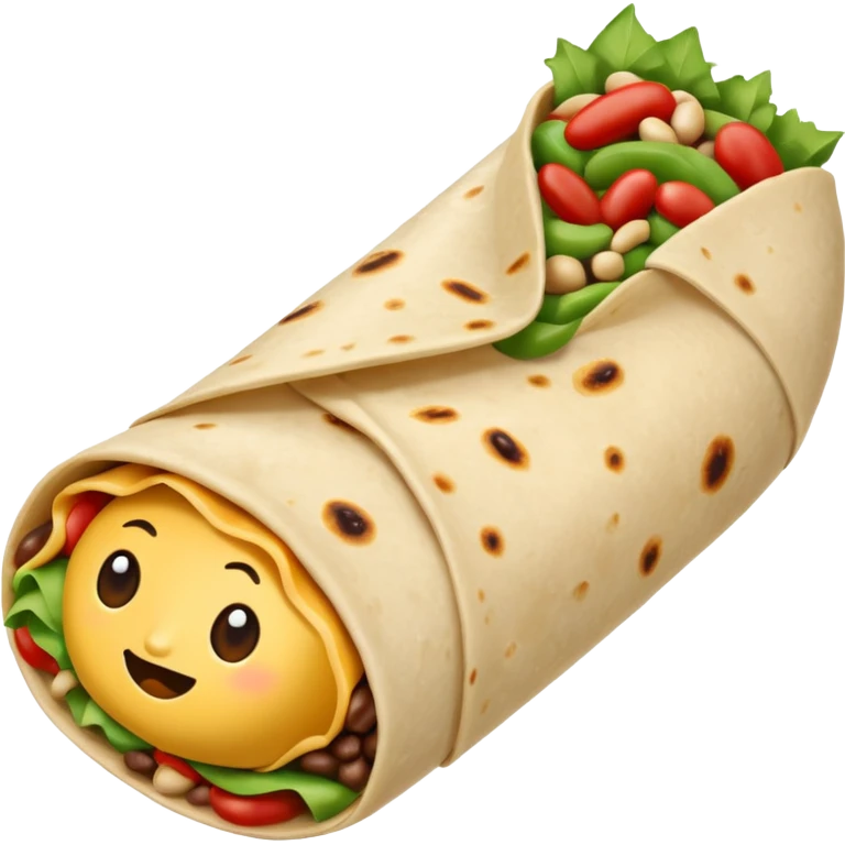 Bean burrito emoji