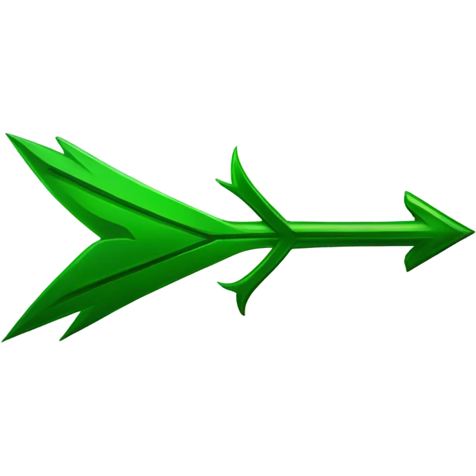 green arrow  emoji