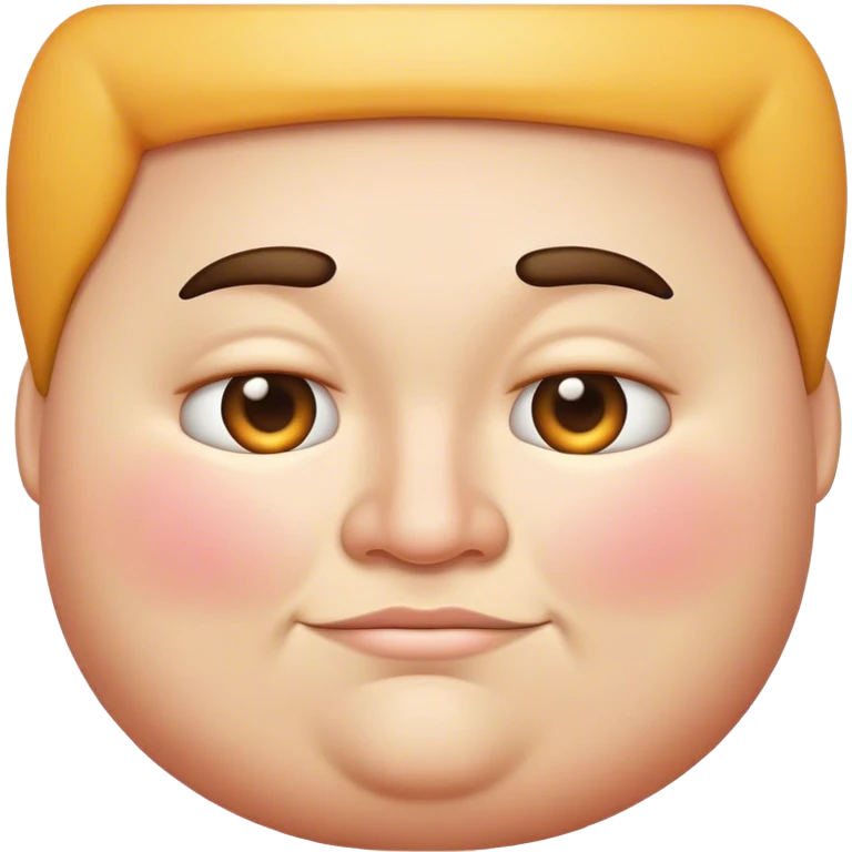 Fat emoji face emoji