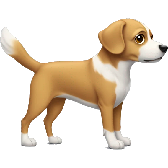 Chien avec des ailes  emoji
