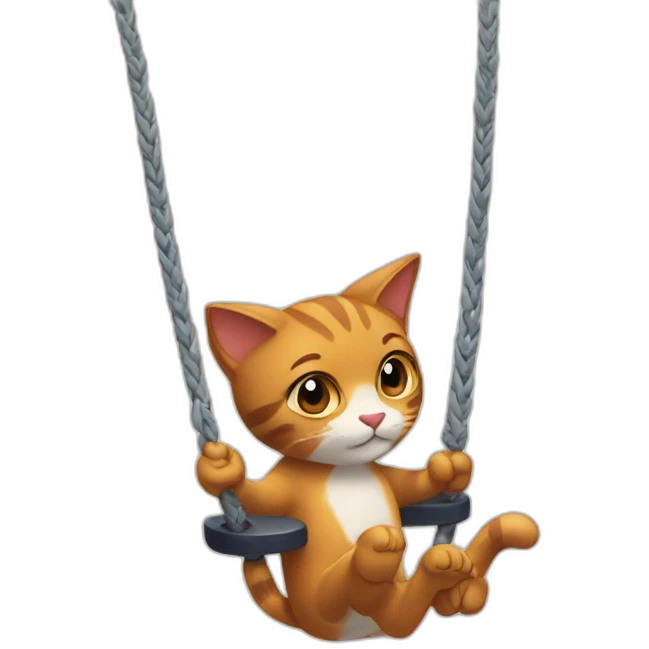 swing cat emoji