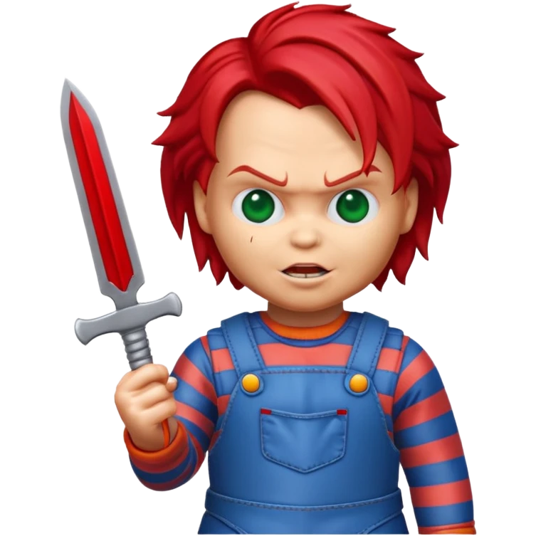 Un emojin de chuky emoji