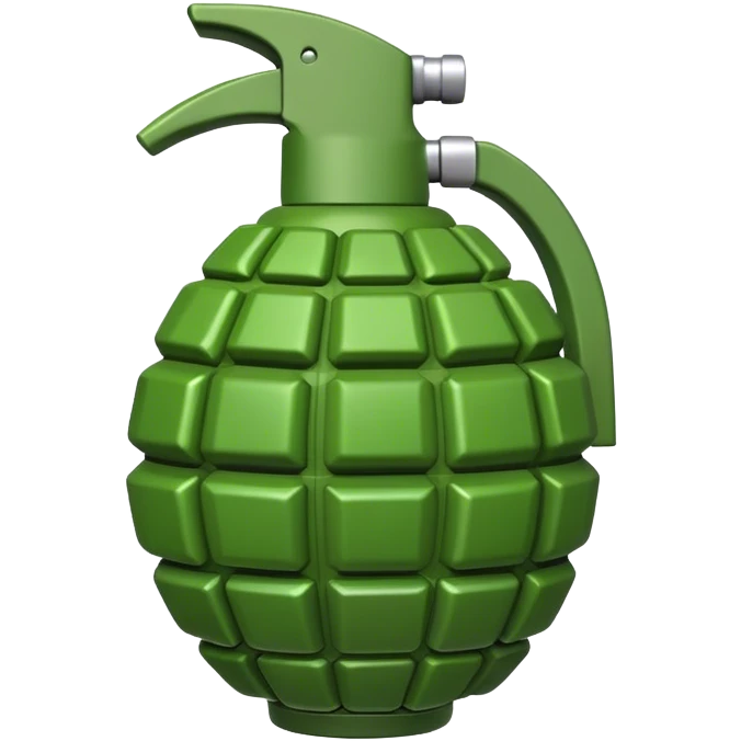 green grenade emoji