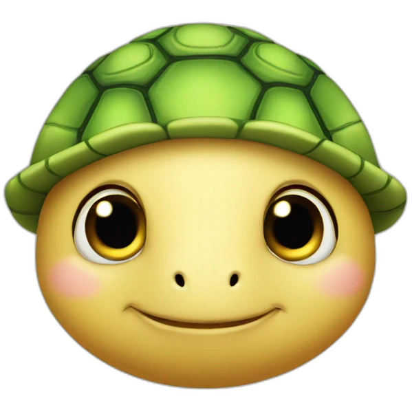Charming Prince turtle emoji