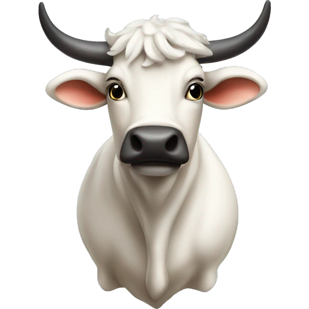 vache avec une boucle  emoji