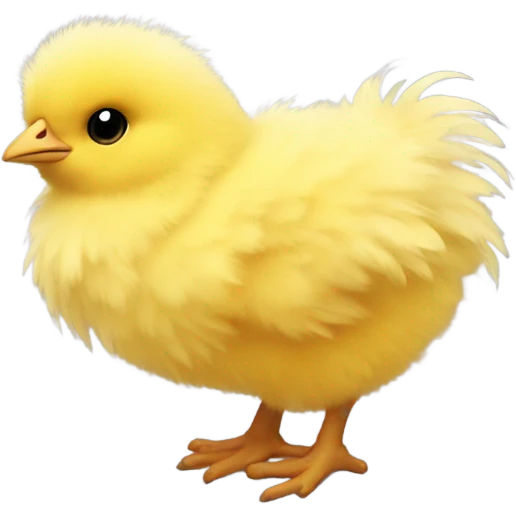 cute little chicken  emoji