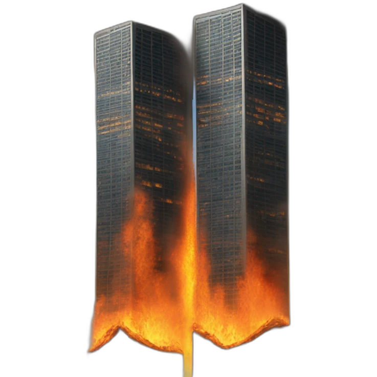 twin-tower-fire emoji