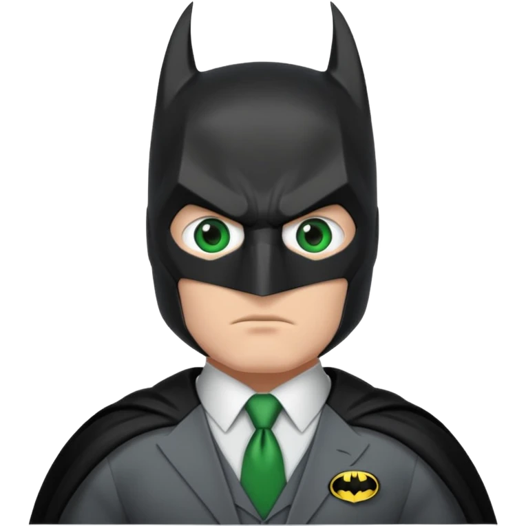 batman con ojos verdes  emoji