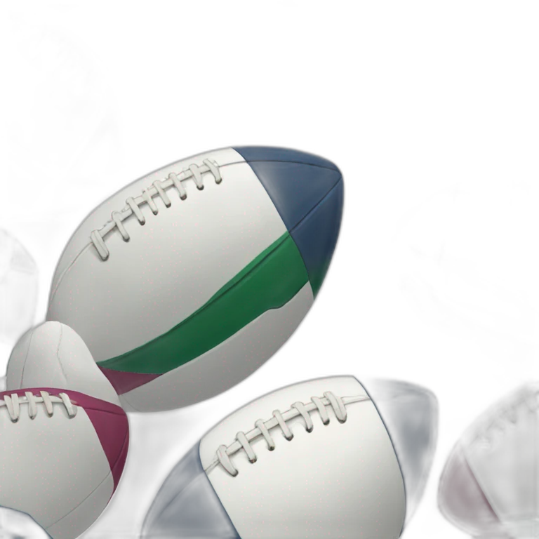 Rugby ball emoji