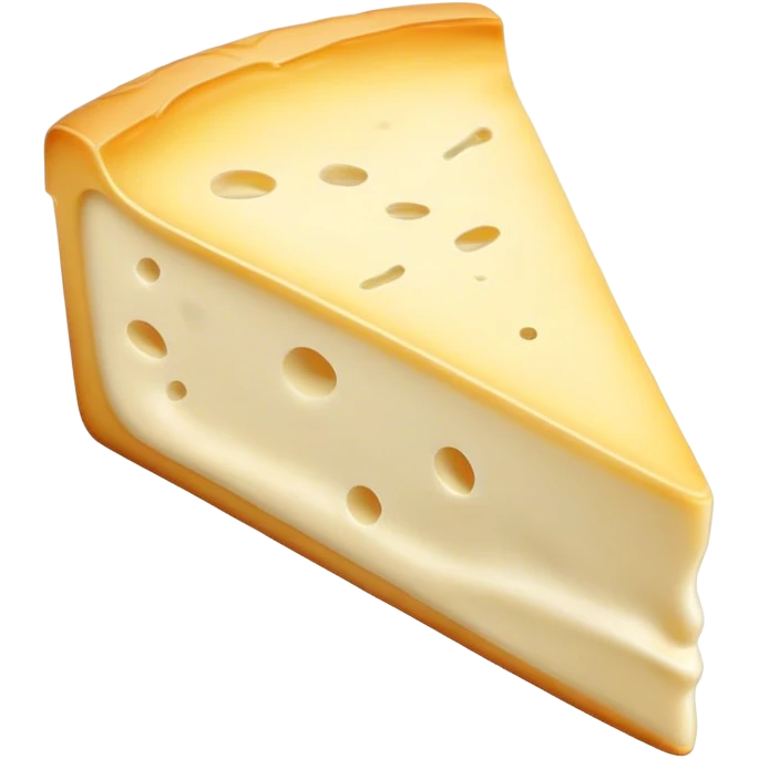 Cinematic Realistic Brie Cheese Emoji, featuring a creamy, soft-ripened cheese with a delicate rind rendered with lifelike detail and inviting, natural lighting. emoji