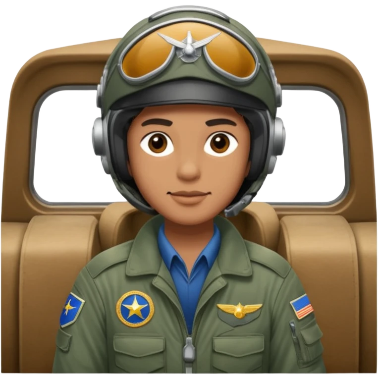 Airforce pilot in old 4Runner emoji
