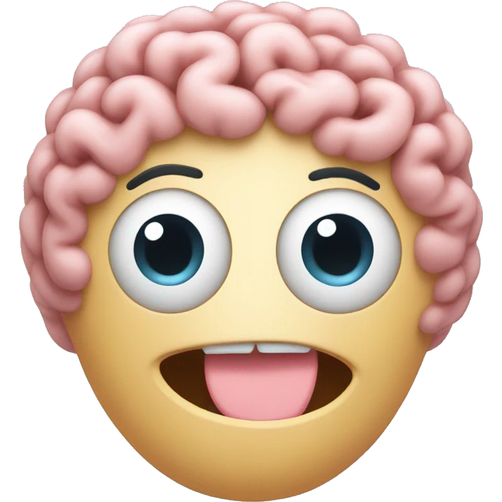 Happy Gut, Happy Brain emoji