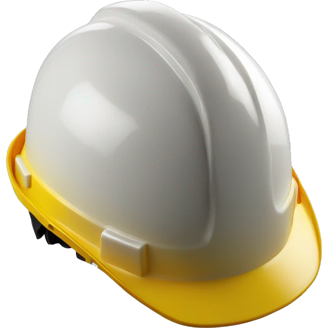 yellow safety helmet emoji