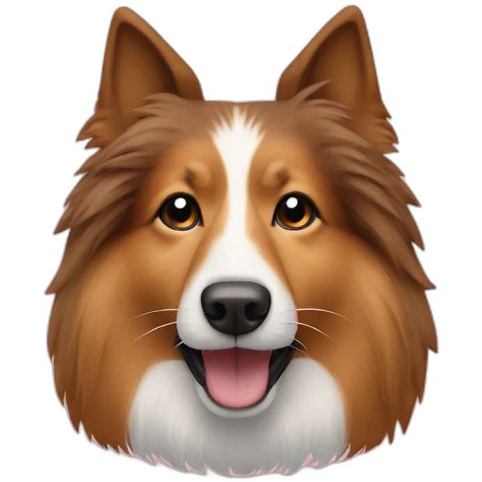 Shetland sheepdog Mask covid emoji