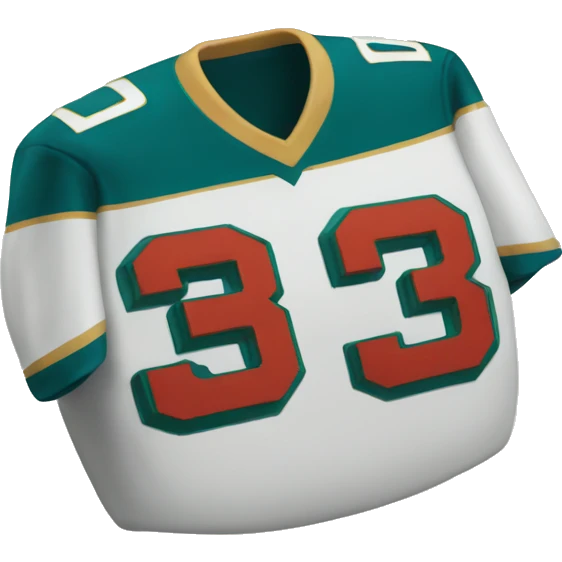 jersey number 83 emoji
