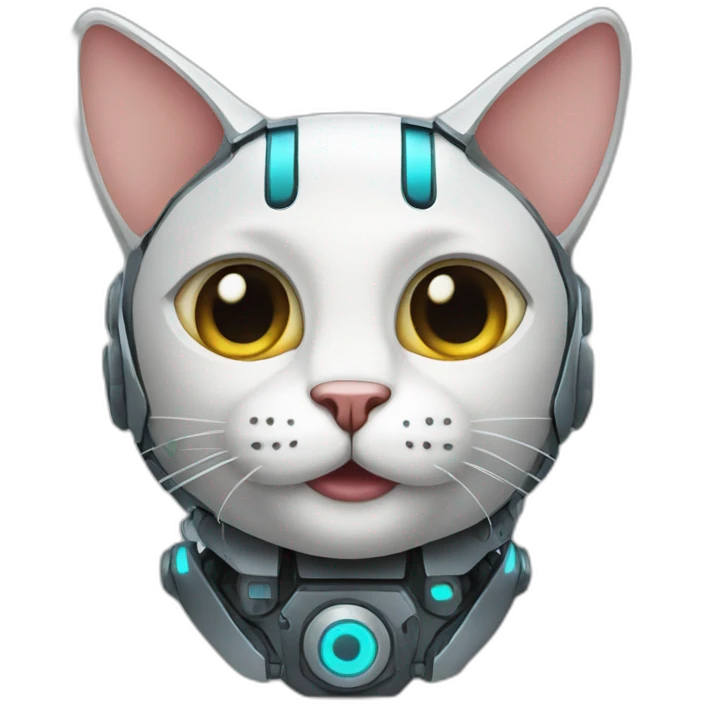 robot cat emoji