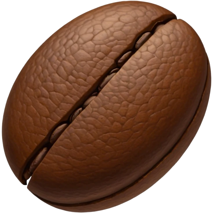 a coffee bean emoji