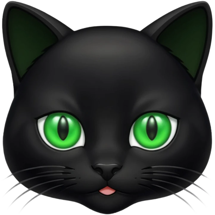 Black cat emoji