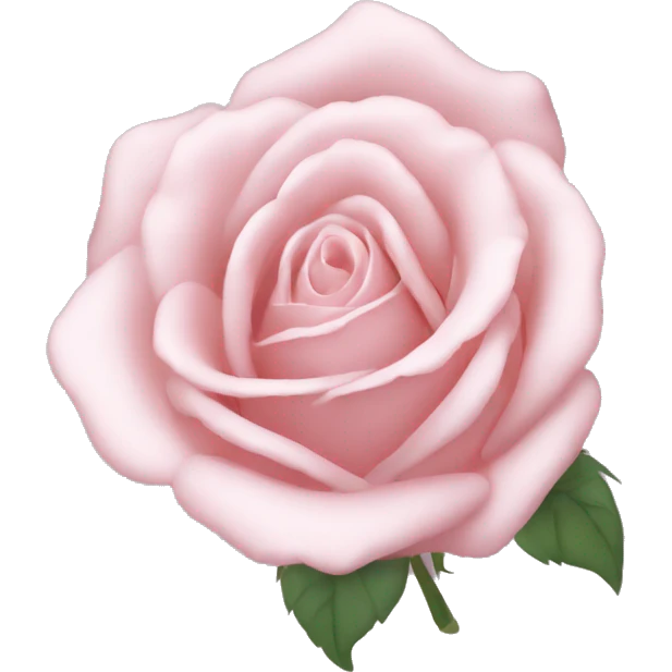 Cœur rose pale  emoji
