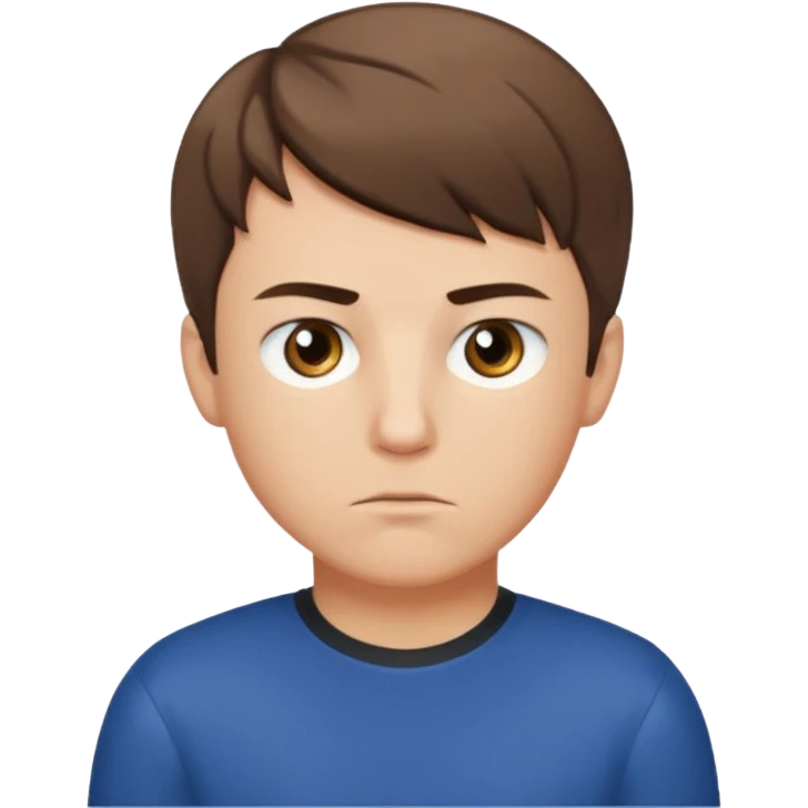 Une tête de Sigma boy emoji