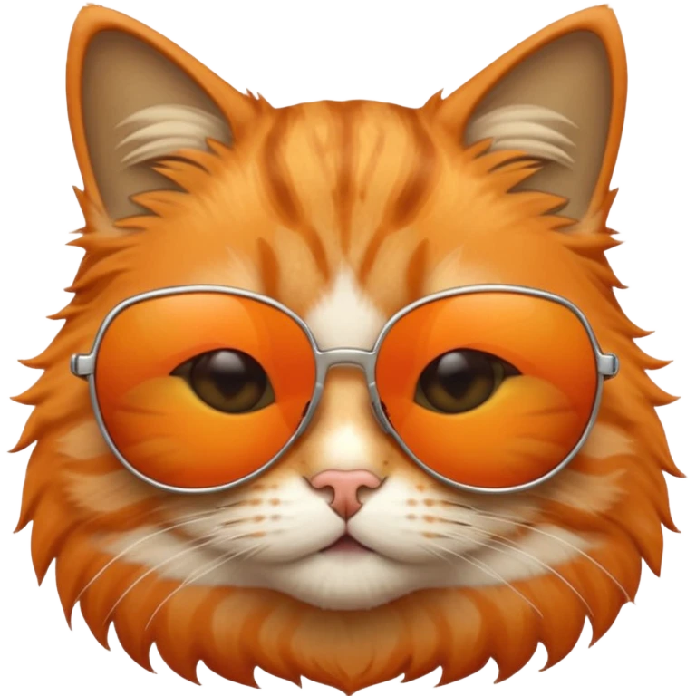 Cat wearing sunglasses emoji
