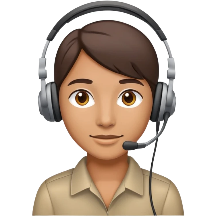 Call centr operator emoji