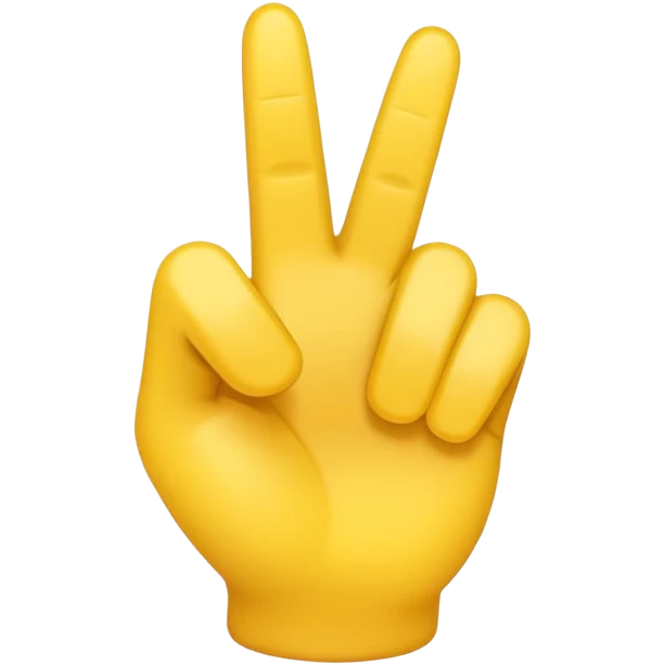 One finger pointed front emoji emoji