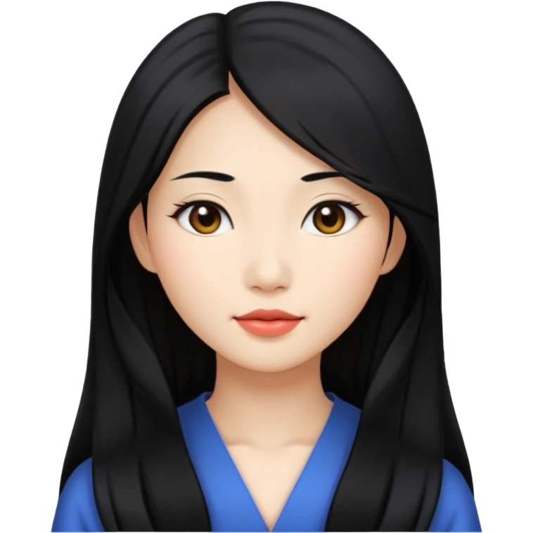 Beautiful Asian woman emoji
