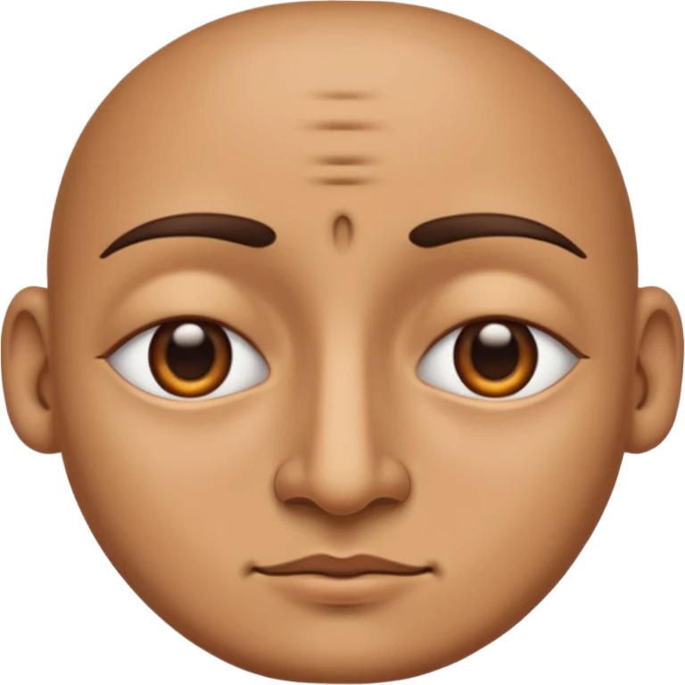 a face with two sides, two noses, two mouths etc. looking each to the opposite side emoji