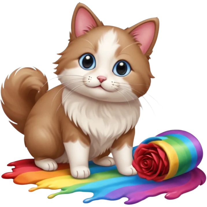 Rats pooping dogs running rose nail polish rainbow ragdoll emoji